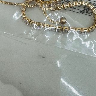 Bracciale Tennis Oro Bianco Zirconi