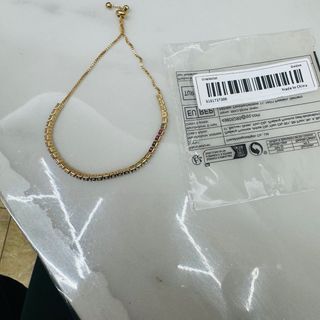 Bracciale Tennis Oro Bianco Zirconi