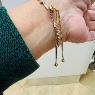 Bracciale Tennis Oro Bianco Zirconi