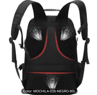 Mochila Viaje Cabina Equipaje Negro