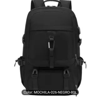 Mochila Viaje Cabina Equipaje Negro