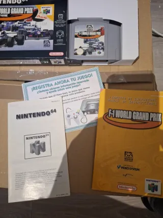 F-1 World Grand Prix N64 PAL Version