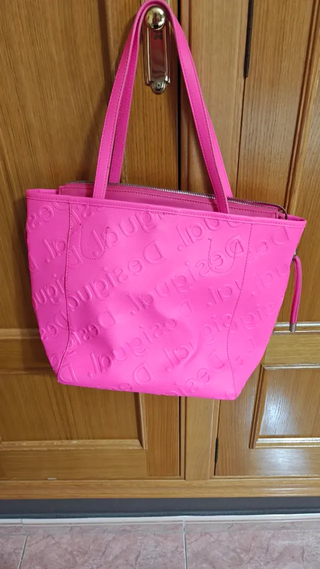 Bolso Desigual Rosa Nuevo sin etiquetas