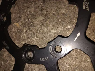 Disco de freno delantero TM Racing supermotard