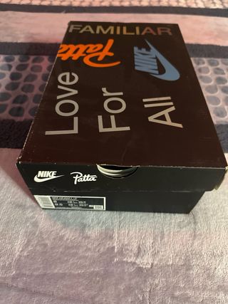 Nike Air Max 1 x Patta Negro Gris