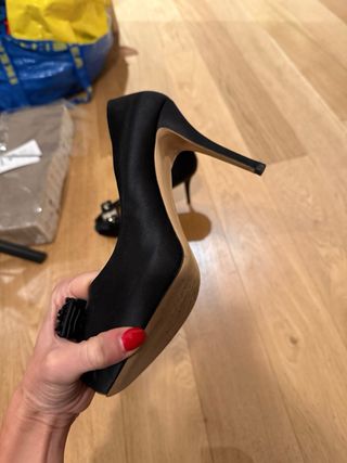 Salvatore Ferragamo Scarpe Aperte Nere