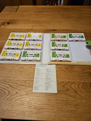 Cofanetto Audiocassette Cantautori Italiani