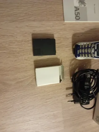 Teléfono Siemens A50 Azul/Blanco