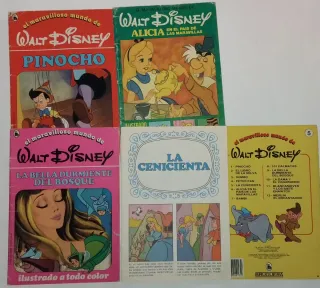 Colección Libros El Maravilloso Mundo Walt Disney