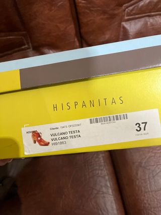 Botín Hispanitas Piel  color Taupe T