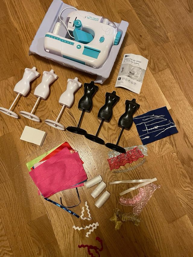 Máquina de coser infantil Mi rincón de costura