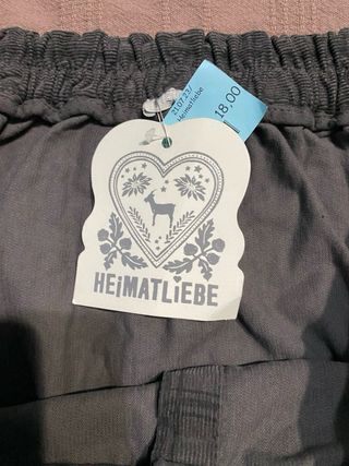 Heimatliebe falda larga cuadros TL