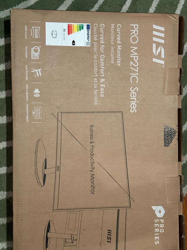 Pantalla MSI PRO Curva Full HD 27¨