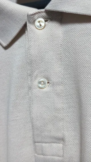 Polo Lacoste Rosa Claro Talla M