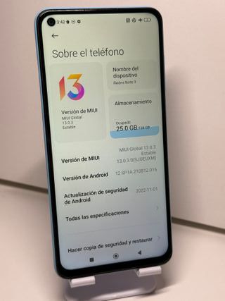 Xiaomi Redmi Note 9 (4 GB de RAM / 128 GB) Azul