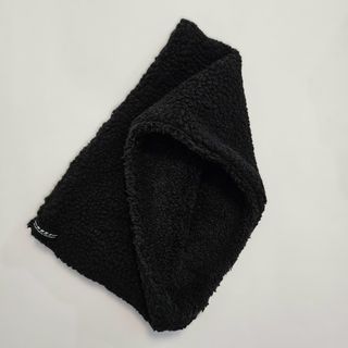 Bufanda Polar Térmica Redonda Unisex Negra