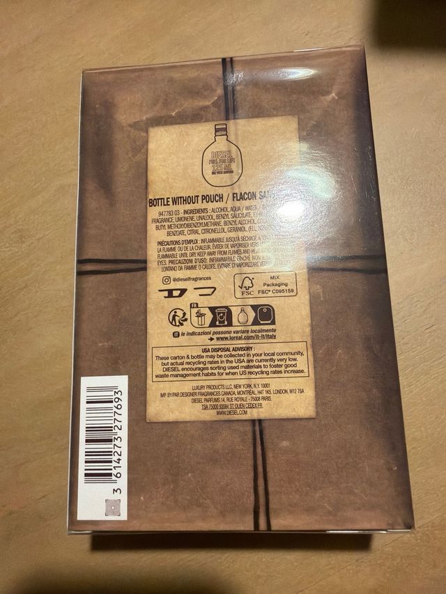 Diesel Fuel For Life Eau de Toilette 125ml