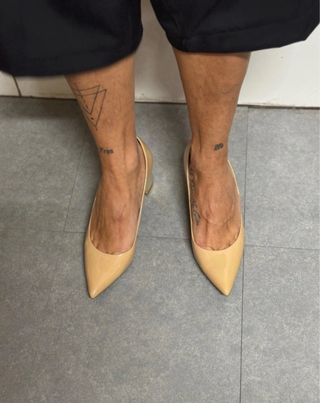 Zapatos Michael Kors Beige Talla 39. 6cm de tacón