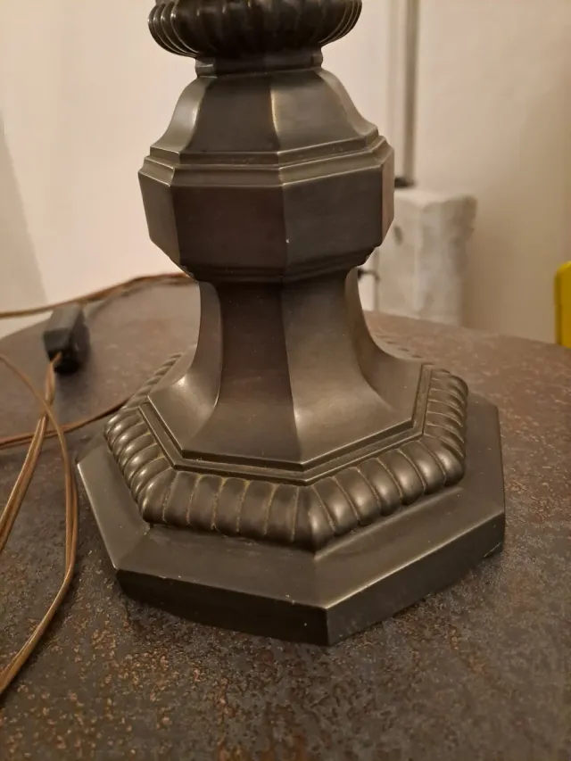 Lampada base ottagonale 30 cm