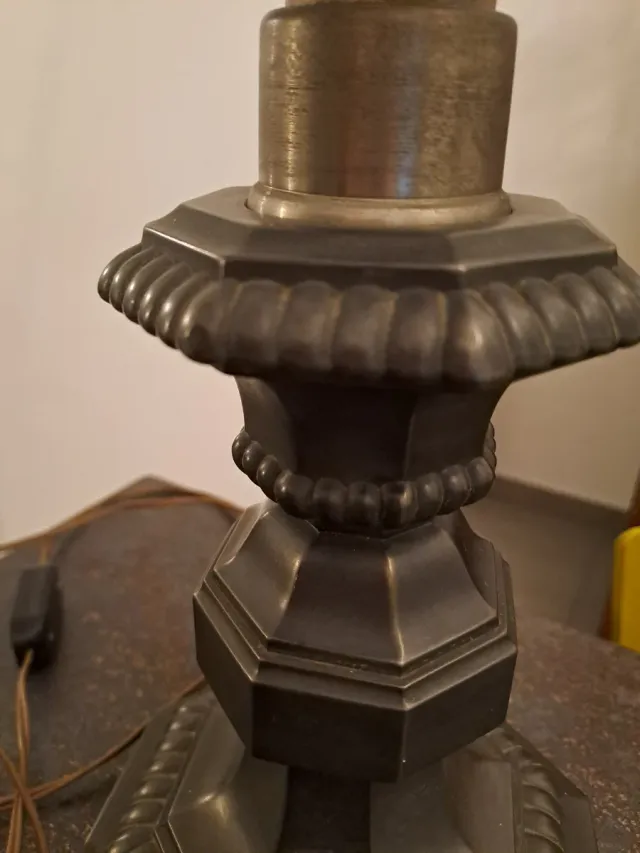 Lampada base ottagonale 30 cm