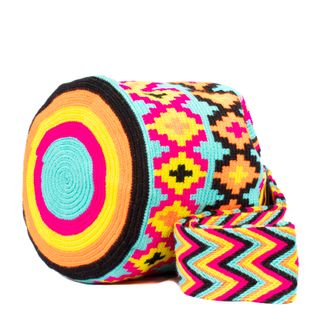Mochila Wayuu Diseño Original Multicolor3