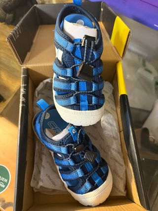 Sandalias Cressi Joy Niña Azul/Blanco