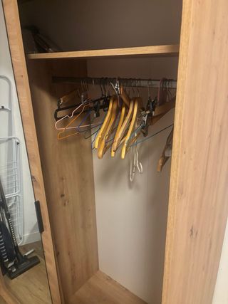 Armario puertas correderas espejo 150x215cm