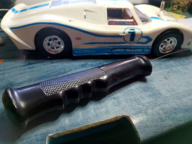 Auto RC Ford Mark IV Bianco/Blu