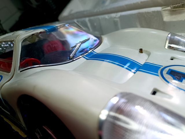 Auto RC Ford Mark IV Bianco/Blu