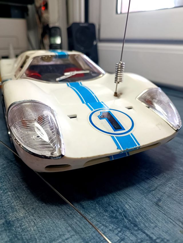 Auto RC Ford Mark IV Bianco/Blu
