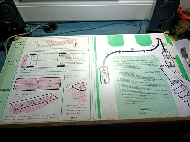 Auto RC Ford Mark IV Bianco/Blu