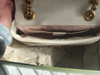 Borsa Marmont Bianca Dorato