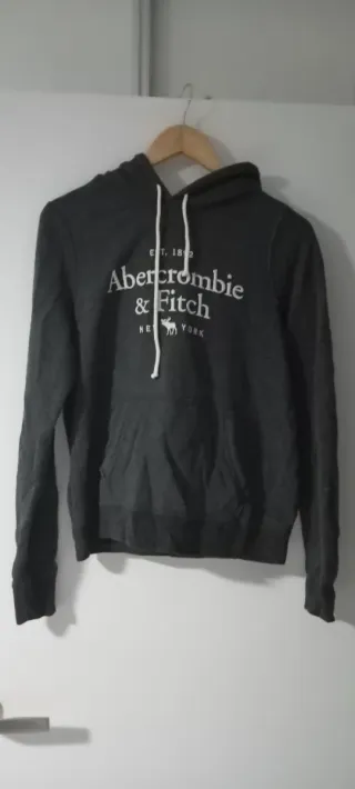 Sudadera Abercrombie & Fitch Gris