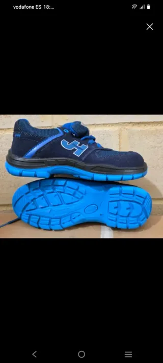 Zapatos de seguridad Jhayber sin estrenar
