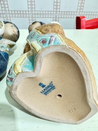 Coppia statuine Inuit Lladro