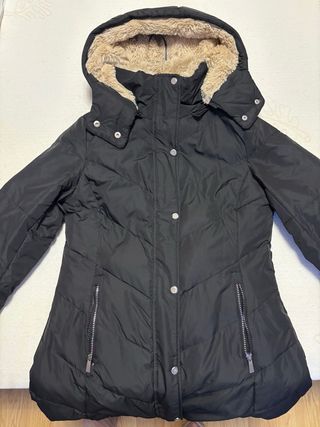 Abrigo Thermolite Mujer Negro