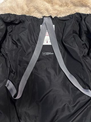 Abrigo Thermolite Mujer Negro