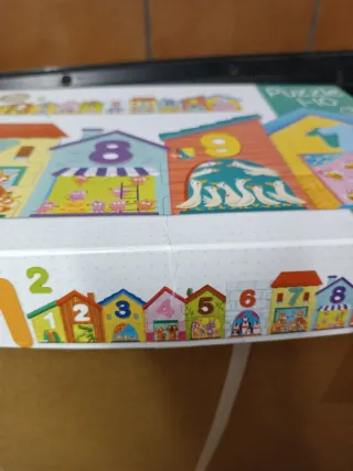 Puzzle Goula Números 1-10 Casas