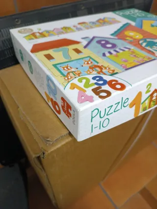 Puzzle Goula Números 1-10 Casas