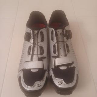 Zapatillas Spiuk Ciclismo Plata Talla 46