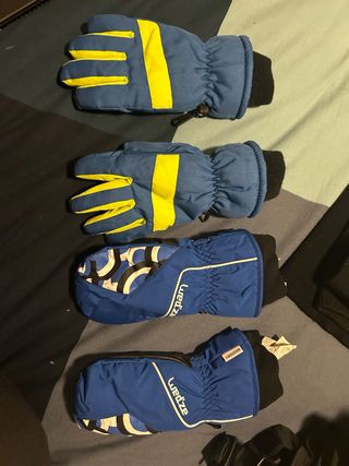 pack Guantes Nieve Niños Talla 6