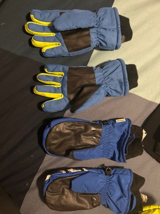 pack Guantes Nieve Niños Talla 6