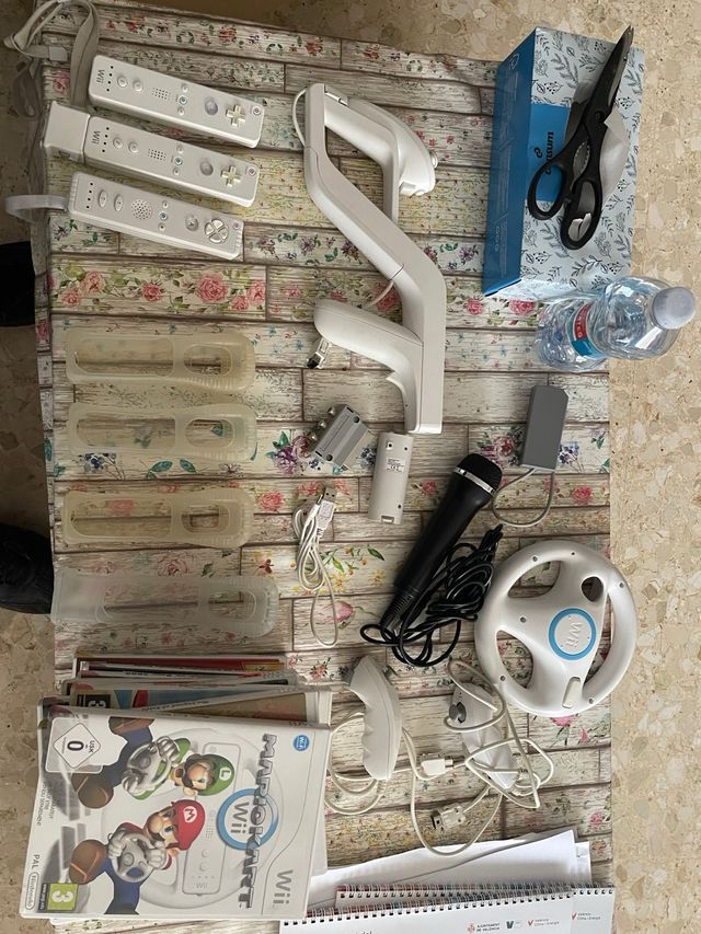 Consola Nintendo Wii + 10 Juegos
