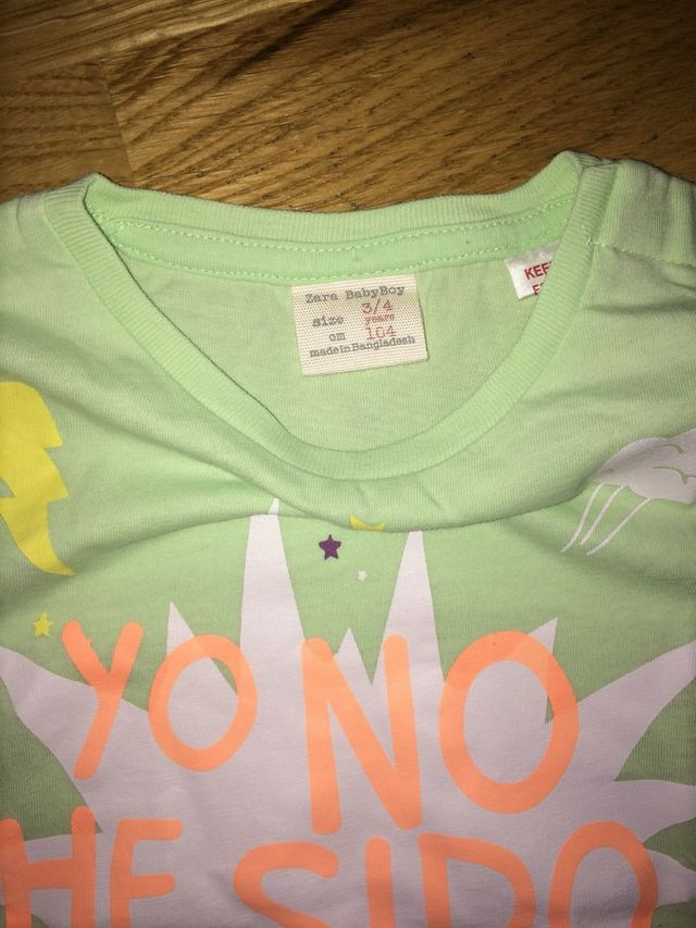Camiseta Zara Niño 3 años