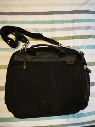 Maletín portátil compartimentos Nicoli negro