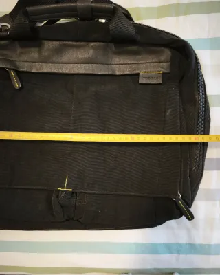 Maletín portátil compartimentos Nicoli negro