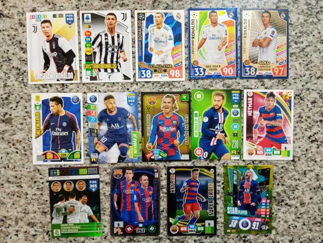 Lote Cartas Cromos Futbol Jugadorazos