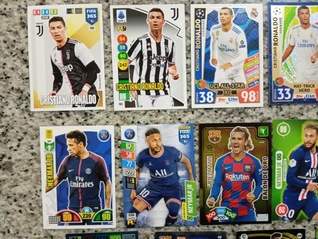 Lote Cartas Cromos Futbol Jugadorazos
