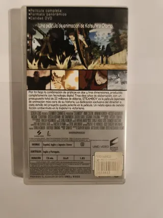 Steamboy UMD Video PSP Director's Cut