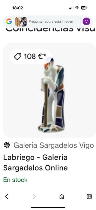 Figura Sargadelos Campesino